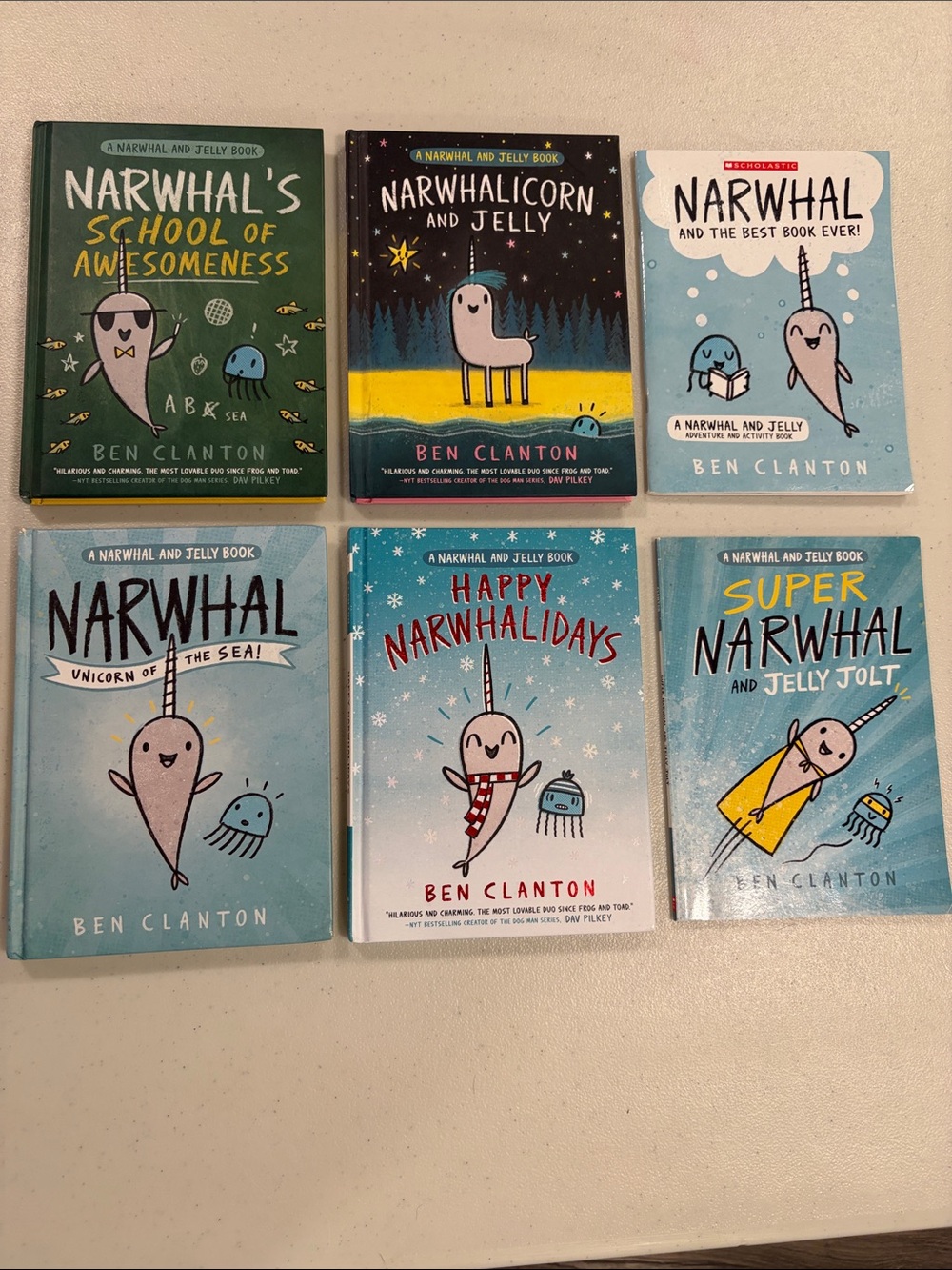 6 Narwhal & Jelly Books